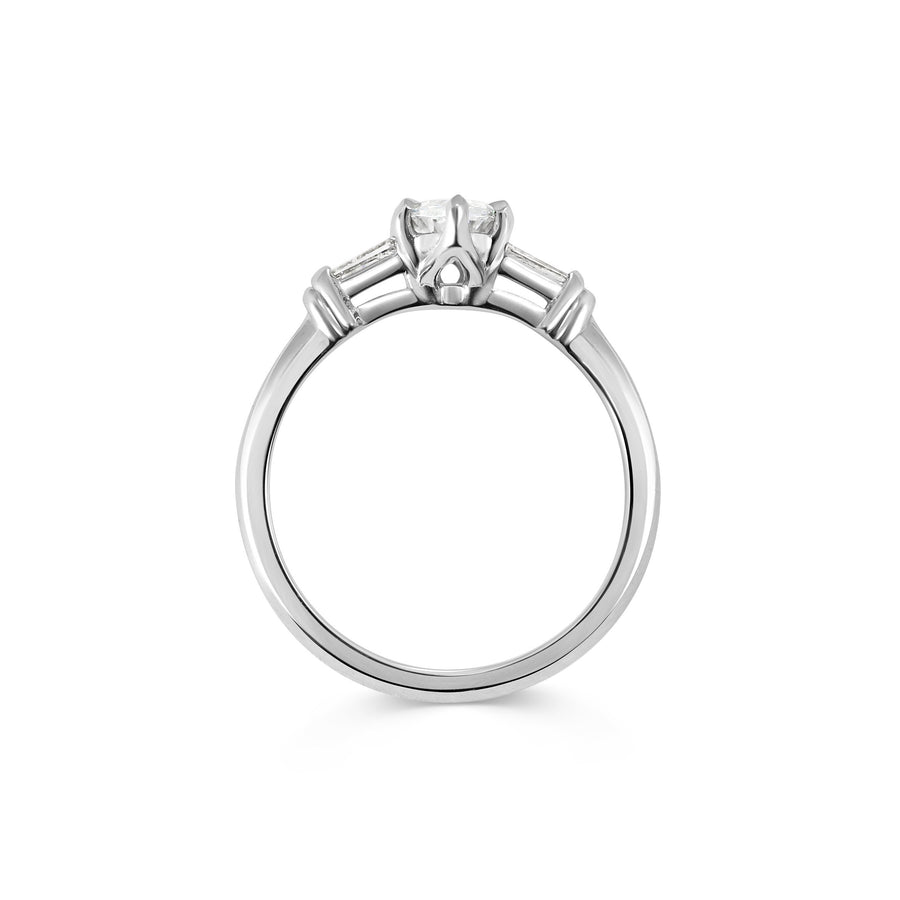 The Bette Ring - Marquise Cut by East London jeweller Rachel Boston | Discover our collections of unique and timeless engagement rings, wedding rings, and modern fine jewellery. - Rachel Boston Jewellery