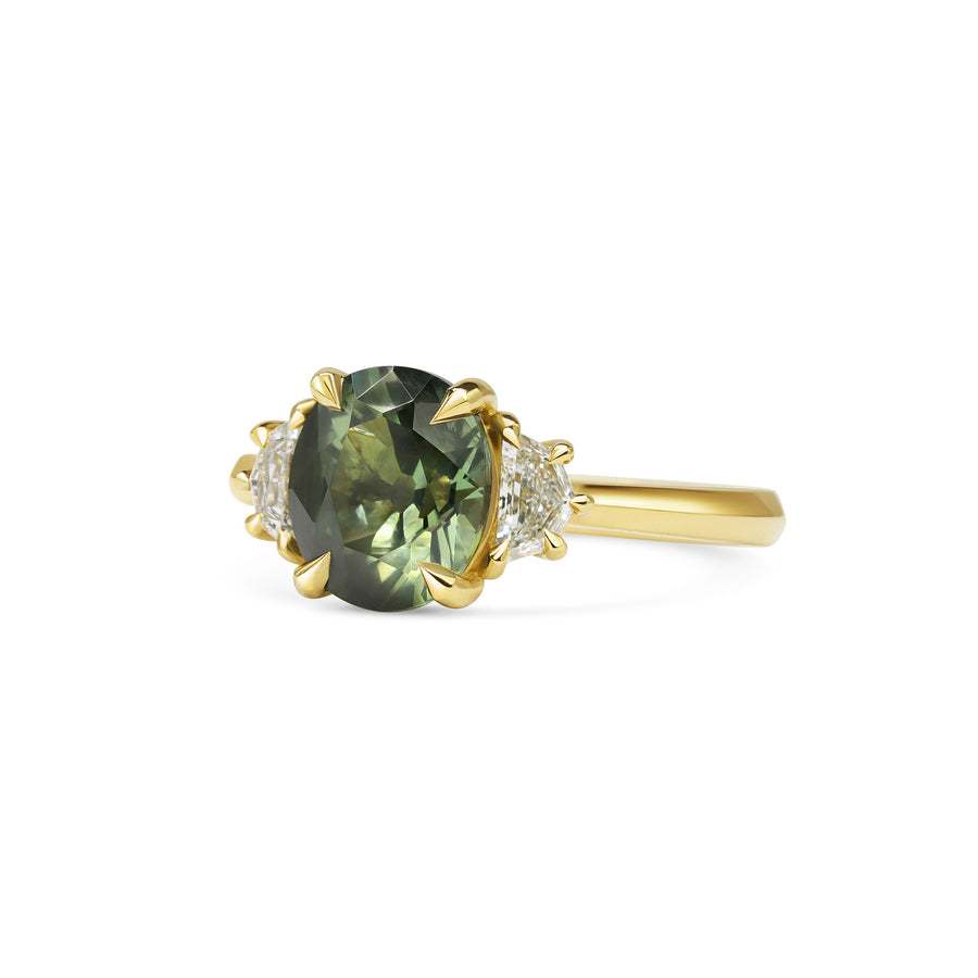 The X - Cinaruco Ring by East London jeweller Rachel Boston | Discover our collections of unique and timeless engagement rings, wedding rings, and modern fine jewellery. - Rachel Boston Jewellery
