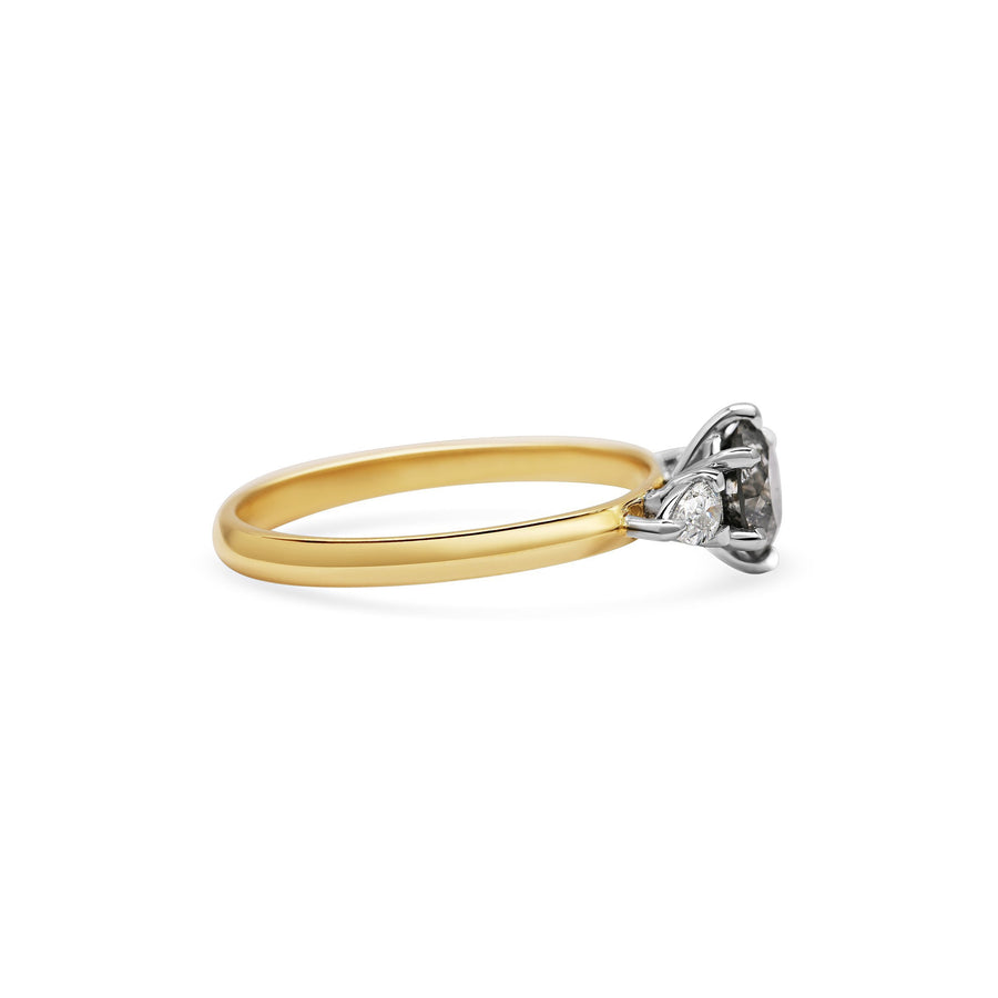 The X - Callisto Ring by East London jeweller Rachel Boston | Discover our collections of unique and timeless engagement rings, wedding rings, and modern fine jewellery. - Rachel Boston Jewellery