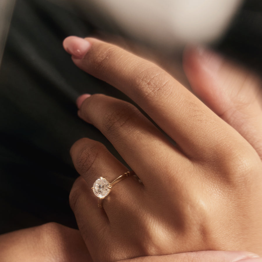 The Elsie Ring by East London jeweller Rachel Boston | Discover our collections of unique and timeless engagement rings, wedding rings, and modern fine jewellery. - Rachel Boston Jewellery