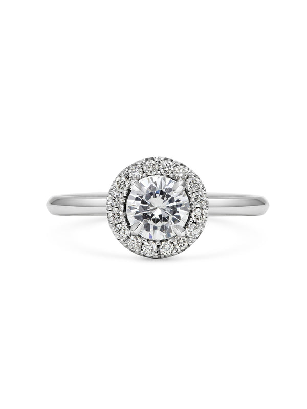 The Hedy Ring by East London jeweller Rachel Boston | Discover our collections of unique and timeless engagement rings, wedding rings, and modern fine jewellery.