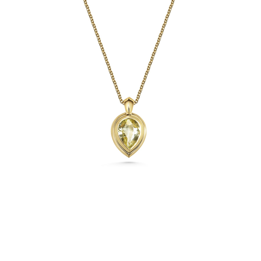 The Hepworth Necklace - 0.81ct Yellow by East London jeweller Rachel Boston | Discover our collections of unique and timeless engagement rings, wedding rings, and modern fine jewellery. - Rachel Boston Jewellery