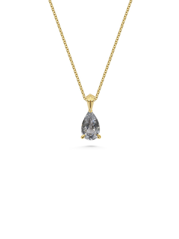 The X - Klint Necklace by East London jeweller Rachel Boston | Discover our collections of unique and timeless engagement rings, wedding rings, and modern fine jewellery.