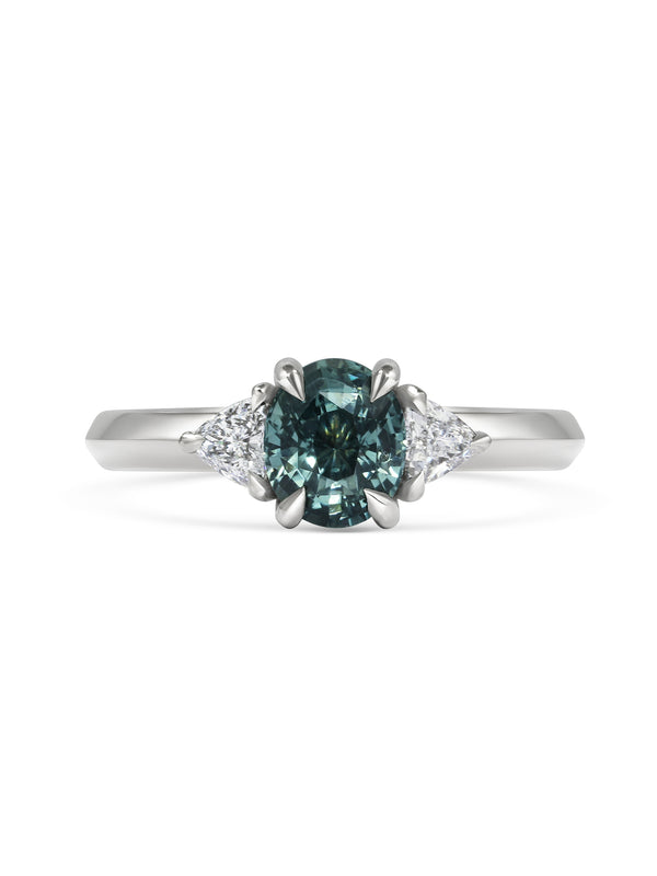 The X - Macareo Ring by East London jeweller Rachel Boston | Discover our collections of unique and timeless engagement rings, wedding rings, and modern fine jewellery.