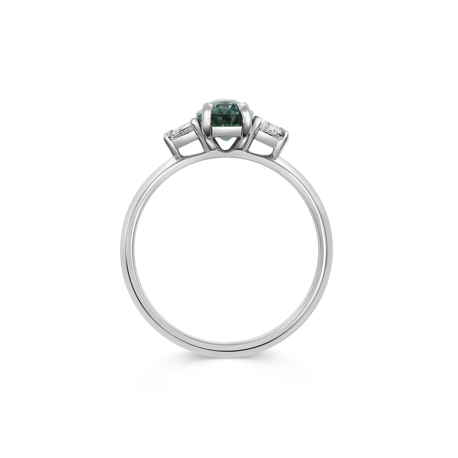 The X - Macareo Ring by East London jeweller Rachel Boston | Discover our collections of unique and timeless engagement rings, wedding rings, and modern fine jewellery. - Rachel Boston Jewellery