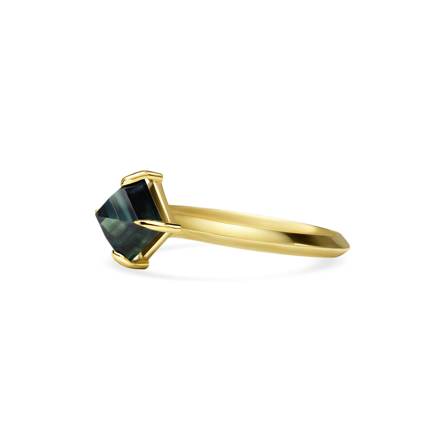 The X - Mavaca Ring by East London jeweller Rachel Boston | Discover our collections of unique and timeless engagement rings, wedding rings, and modern fine jewellery. - Rachel Boston Jewellery