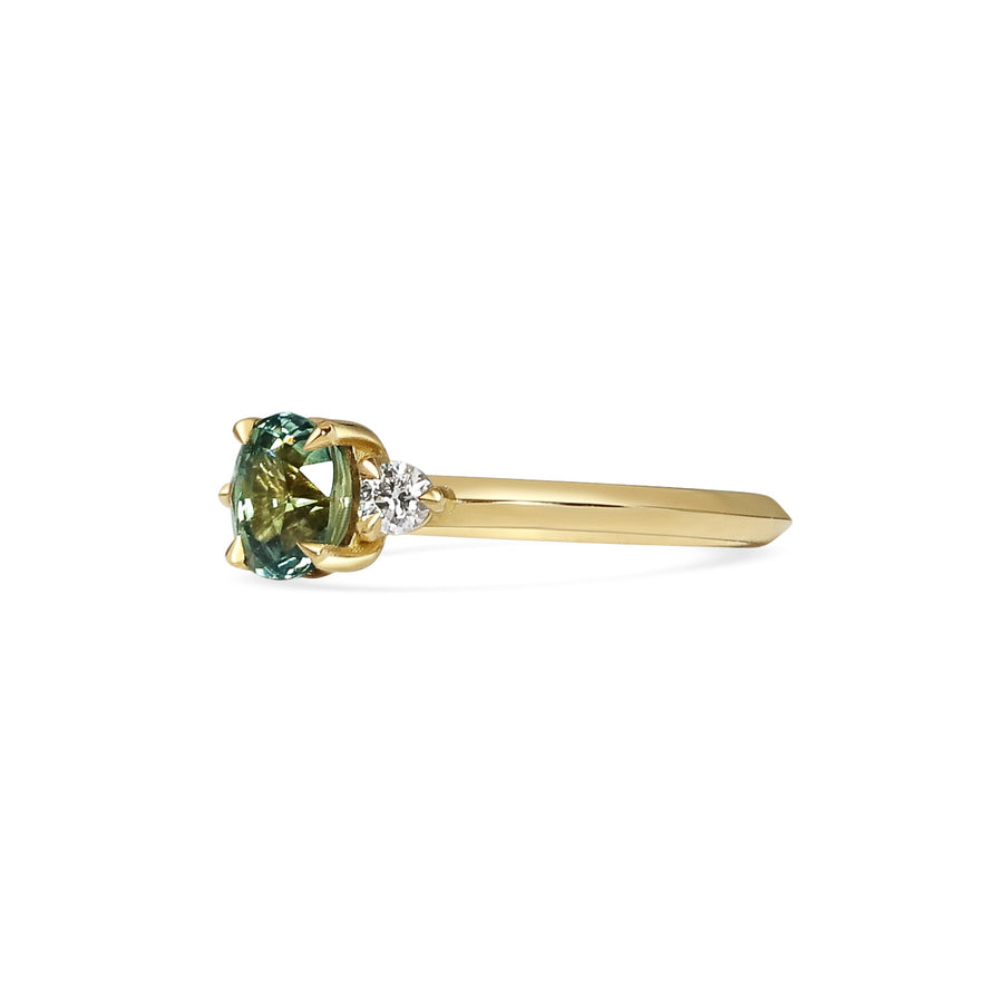The X - Merevarí Ring by East London jeweller Rachel Boston | Discover our collections of unique and timeless engagement rings, wedding rings, and modern fine jewellery. - Rachel Boston Jewellery