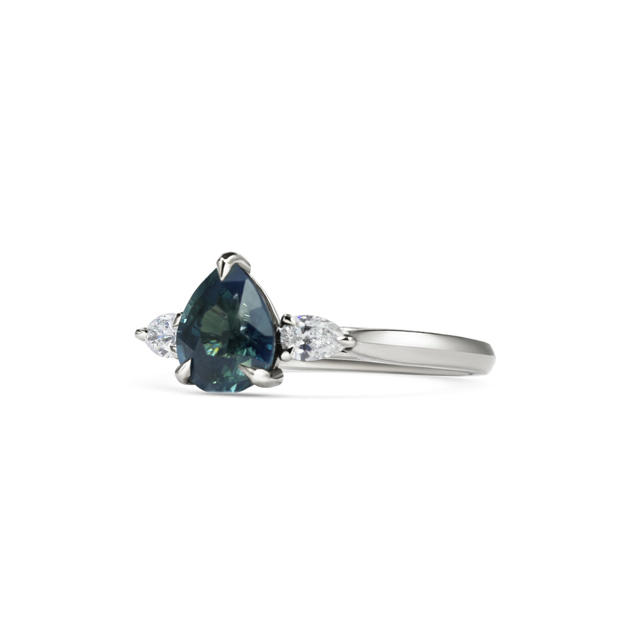 The X - Mucubají Ring by East London jeweller Rachel Boston | Discover our collections of unique and timeless engagement rings, wedding rings, and modern fine jewellery. - Rachel Boston Jewellery