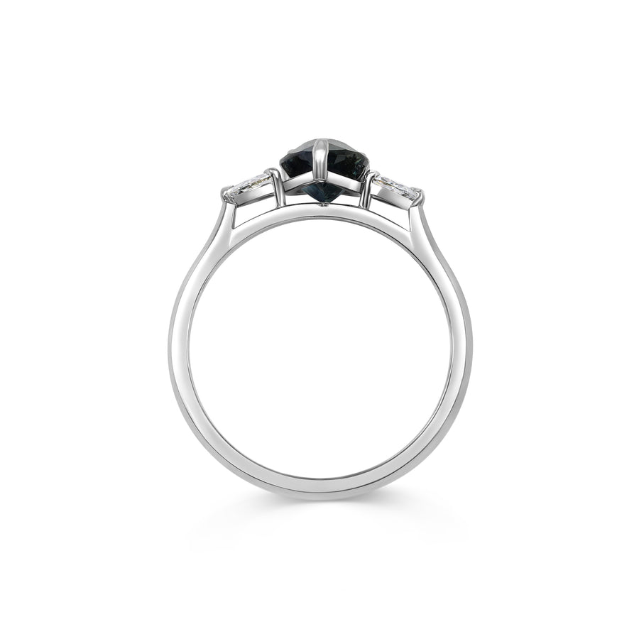 The X - Mucubají Ring by East London jeweller Rachel Boston | Discover our collections of unique and timeless engagement rings, wedding rings, and modern fine jewellery. - Rachel Boston Jewellery