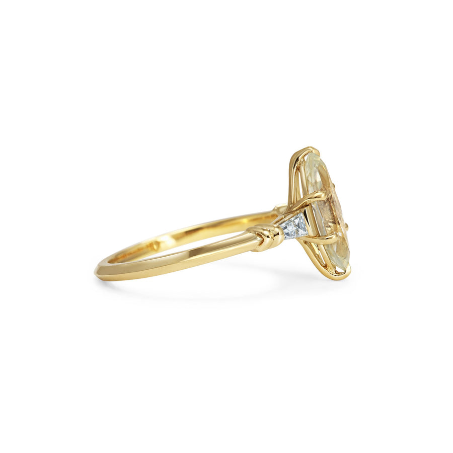 The X - Pao Ring by East London jeweller Rachel Boston | Discover our collections of unique and timeless engagement rings, wedding rings, and modern fine jewellery. - Rachel Boston Jewellery
