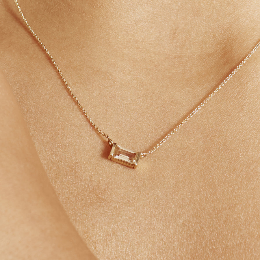 The X - Sher-Gil Necklace by East London jeweller Rachel Boston | Discover our collections of unique and timeless engagement rings, wedding rings, and modern fine jewellery. - Rachel Boston Jewellery