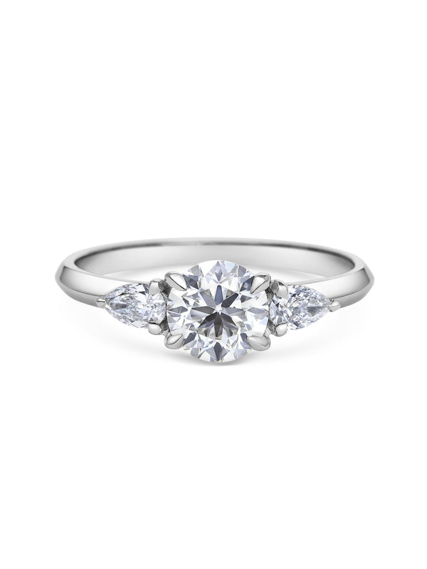 The Triton Ring by East London jeweller Rachel Boston | Discover our collections of unique and timeless engagement rings, wedding rings, and modern fine jewellery.