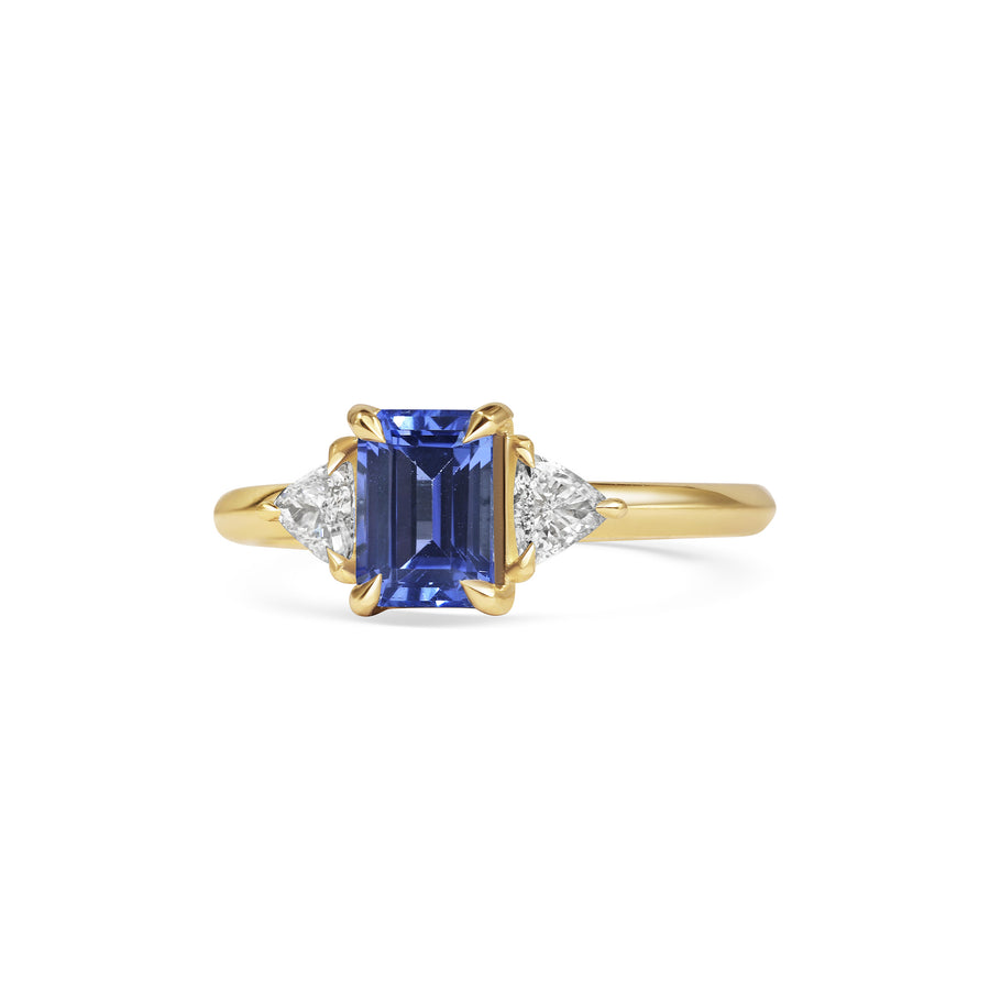 The X - Siapa Ring by East London jeweller Rachel Boston | Discover our collections of unique and timeless engagement rings, wedding rings, and modern fine jewellery. - Rachel Boston Jewellery