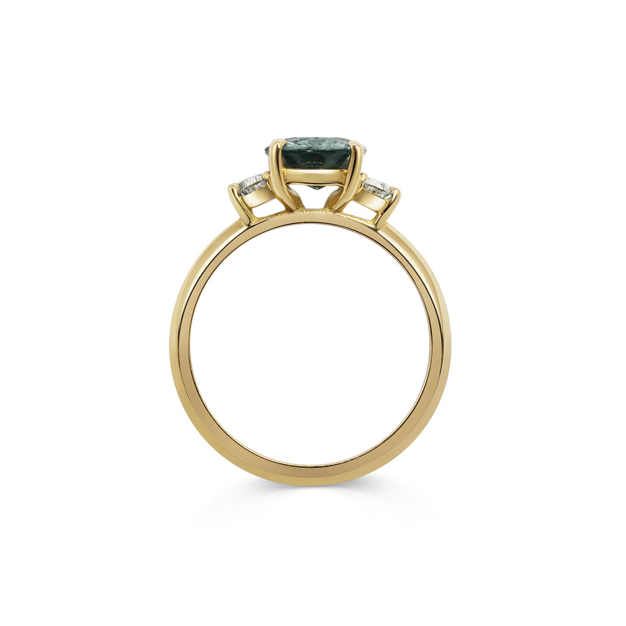The X - Sarare Ring by East London jeweller Rachel Boston | Discover our collections of unique and timeless engagement rings, wedding rings, and modern fine jewellery. - Rachel Boston Jewellery