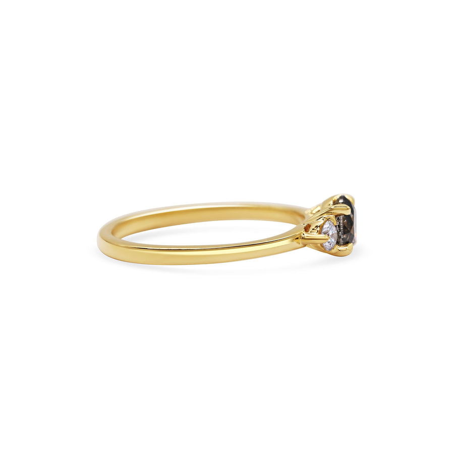 The X - Sinope Ring by East London jeweller Rachel Boston | Discover our collections of unique and timeless engagement rings, wedding rings, and modern fine jewellery. - Rachel Boston Jewellery