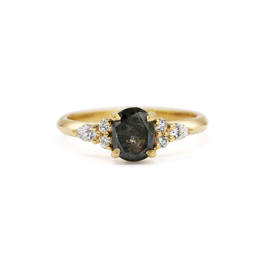 The X - Thalassa Ring by East London jeweller Rachel Boston | Discover our collections of unique and timeless engagement rings, wedding rings, and modern fine jewellery. - Rachel Boston Jewellery
