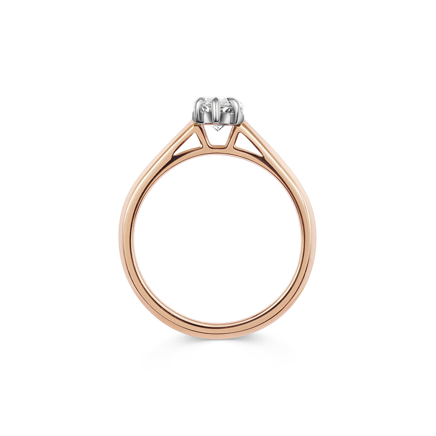 The Thelma Ring by East London jeweller Rachel Boston | Discover our collections of unique and timeless engagement rings, wedding rings, and modern fine jewellery. - Rachel Boston Jewellery