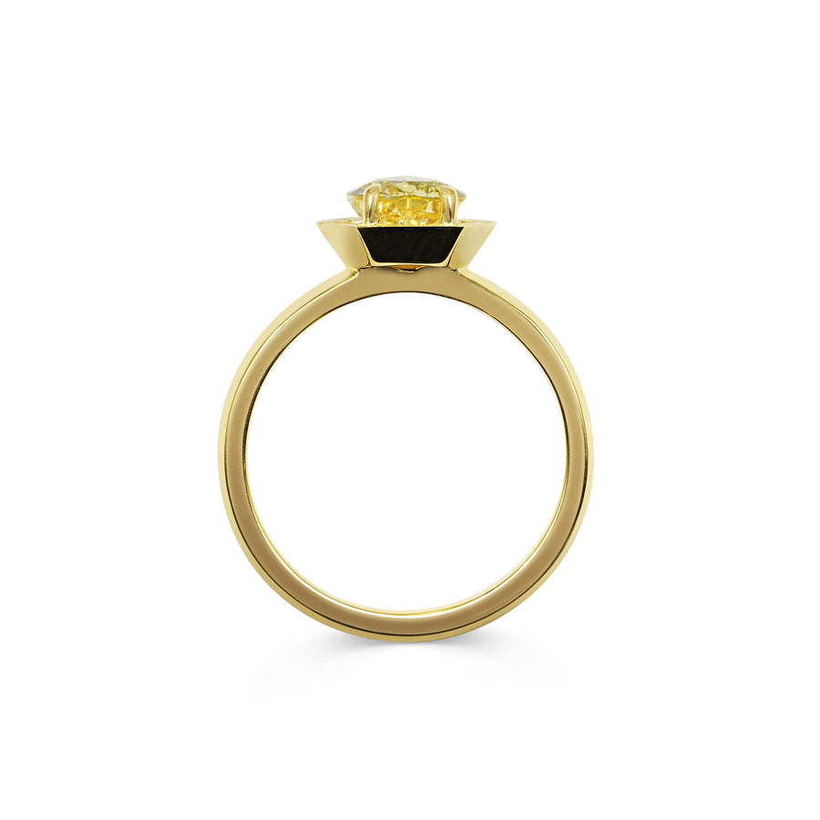 The X - Tuy Ring by East London jeweller Rachel Boston | Discover our collections of unique and timeless engagement rings, wedding rings, and modern fine jewellery. - Rachel Boston Jewellery