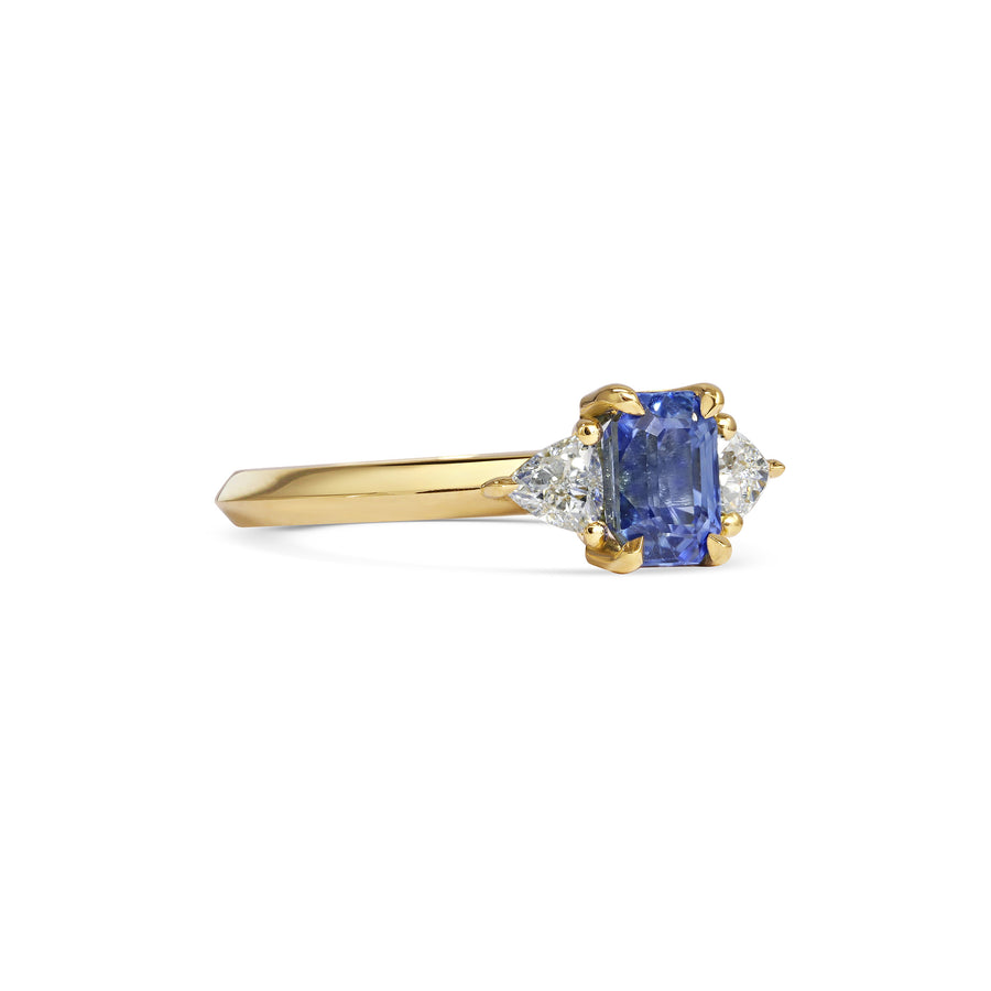 The X - Ventuari Ring by East London jeweller Rachel Boston | Discover our collections of unique and timeless engagement rings, wedding rings, and modern fine jewellery. - Rachel Boston Jewellery