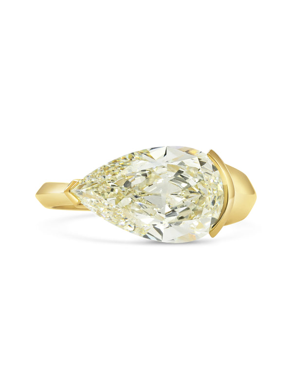 The X - Voluptas Ring by East London jeweller Rachel Boston | Discover our collections of unique and timeless engagement rings, wedding rings, and modern fine jewellery.