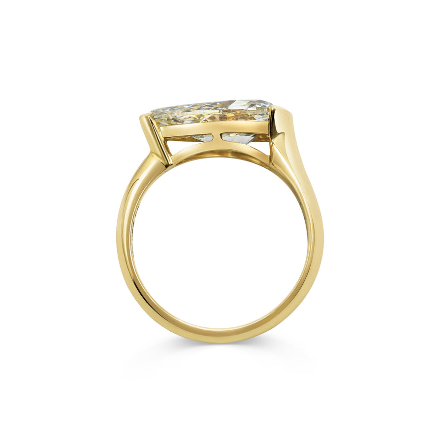 The X - Voluptas Ring by East London jeweller Rachel Boston | Discover our collections of unique and timeless engagement rings, wedding rings, and modern fine jewellery. - Rachel Boston Jewellery