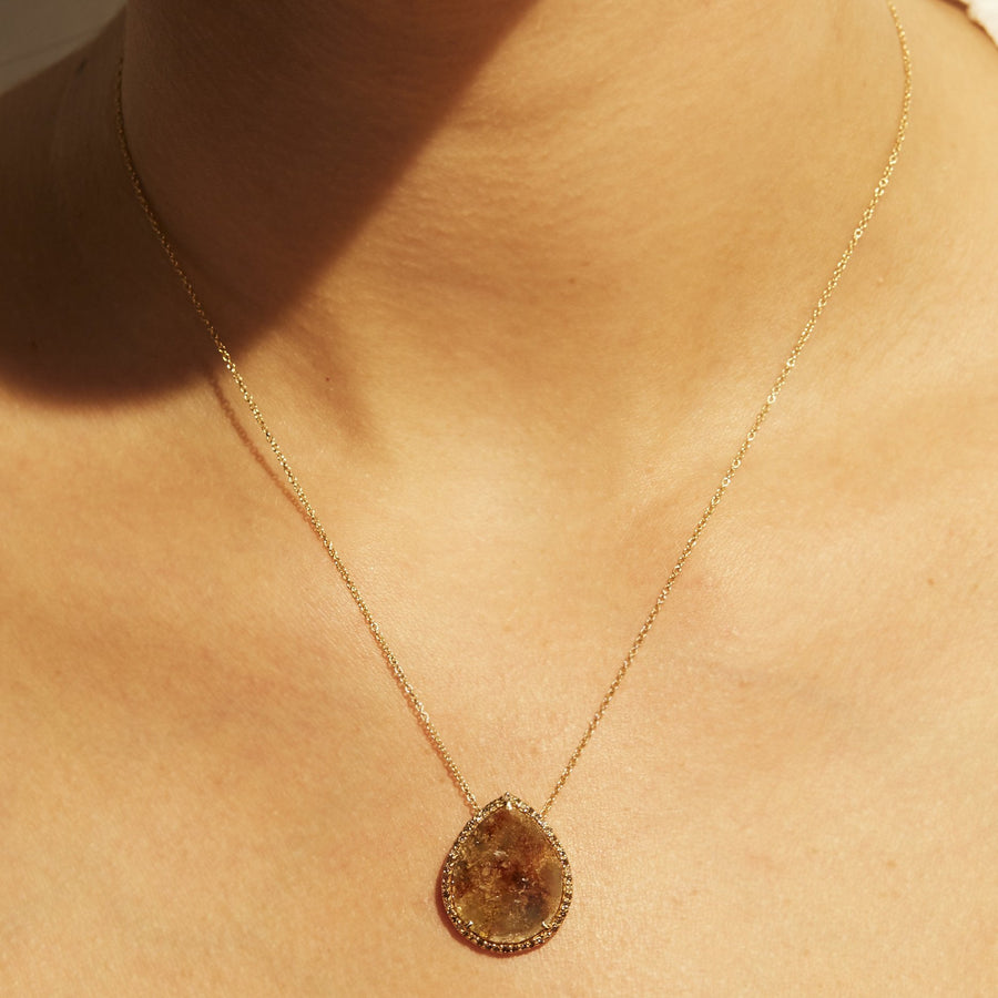 The Venus Necklace by East London jeweller Rachel Boston | Discover our collections of unique and timeless engagement rings, wedding rings, and modern fine jewellery. - Rachel Boston Jewellery