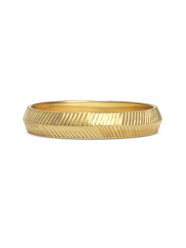 The Engraved Knife Edge Band by East London jeweller Rachel Boston | Discover our collections of unique and timeless engagement rings, wedding rings, and modern fine jewellery.