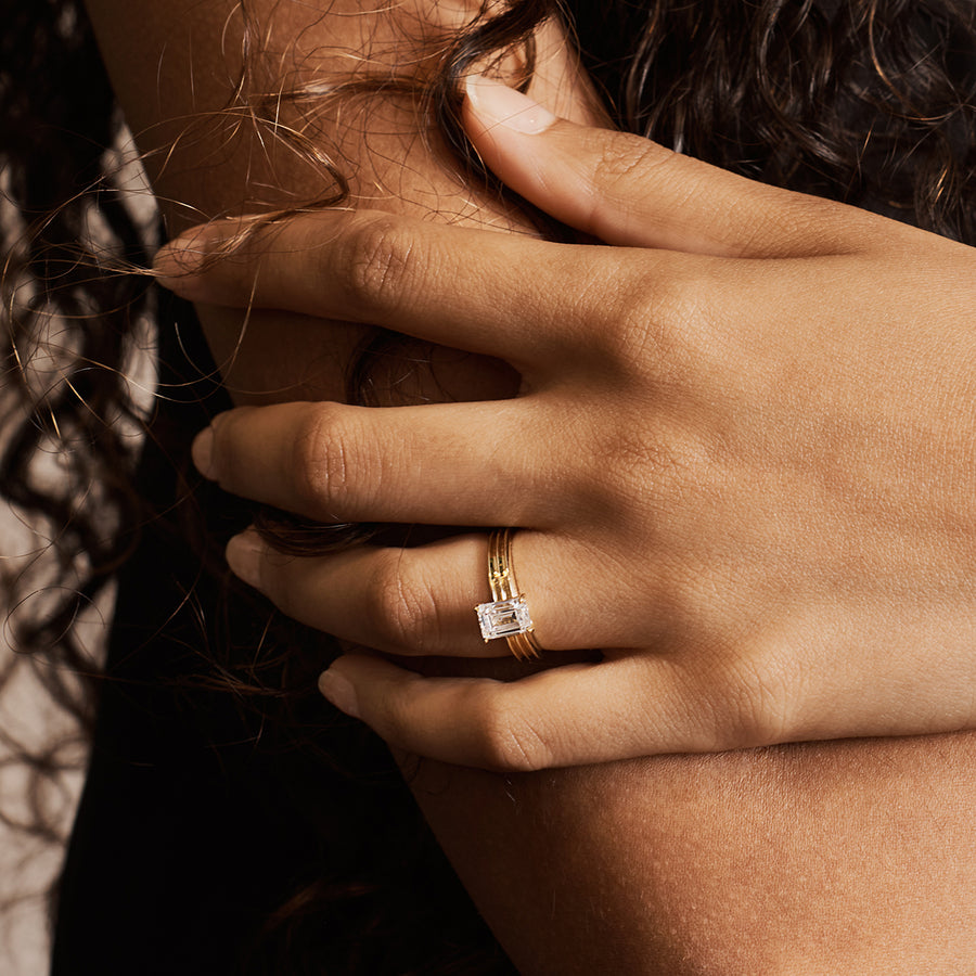 The Rosa Ring by East London jeweller Rachel Boston | Discover our collections of unique and timeless engagement rings, wedding rings, and modern fine jewellery. - Rachel Boston Jewellery
