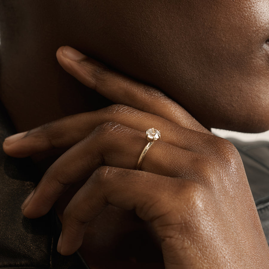 The Ursa Minor Ring by East London jeweller Rachel Boston | Discover our collections of unique and timeless engagement rings, wedding rings, and modern fine jewellery. - Rachel Boston Jewellery