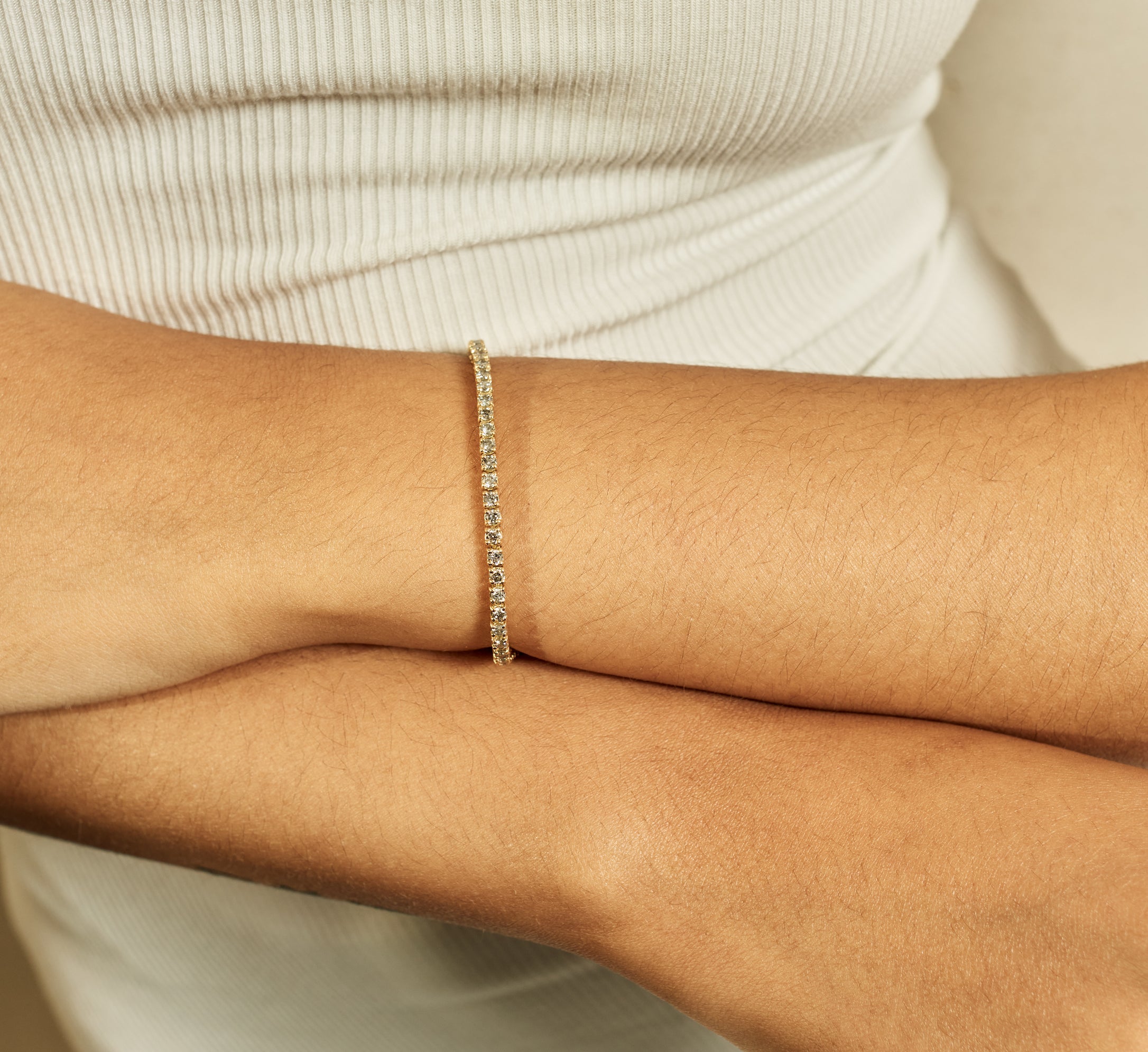 The Moment The Tennis Bracelet was Born