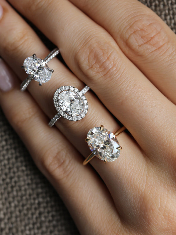 Setting Styles for an Oval Cut Engagement Ring · Rachel Boston