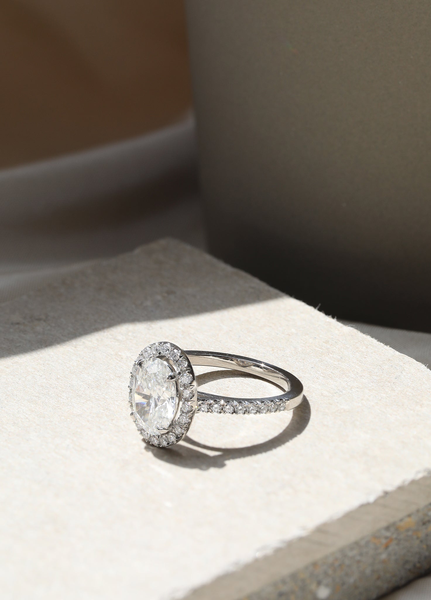 Halo Diamond Engagement Ring #103083 - Seattle Bellevue | Joseph Jewelry