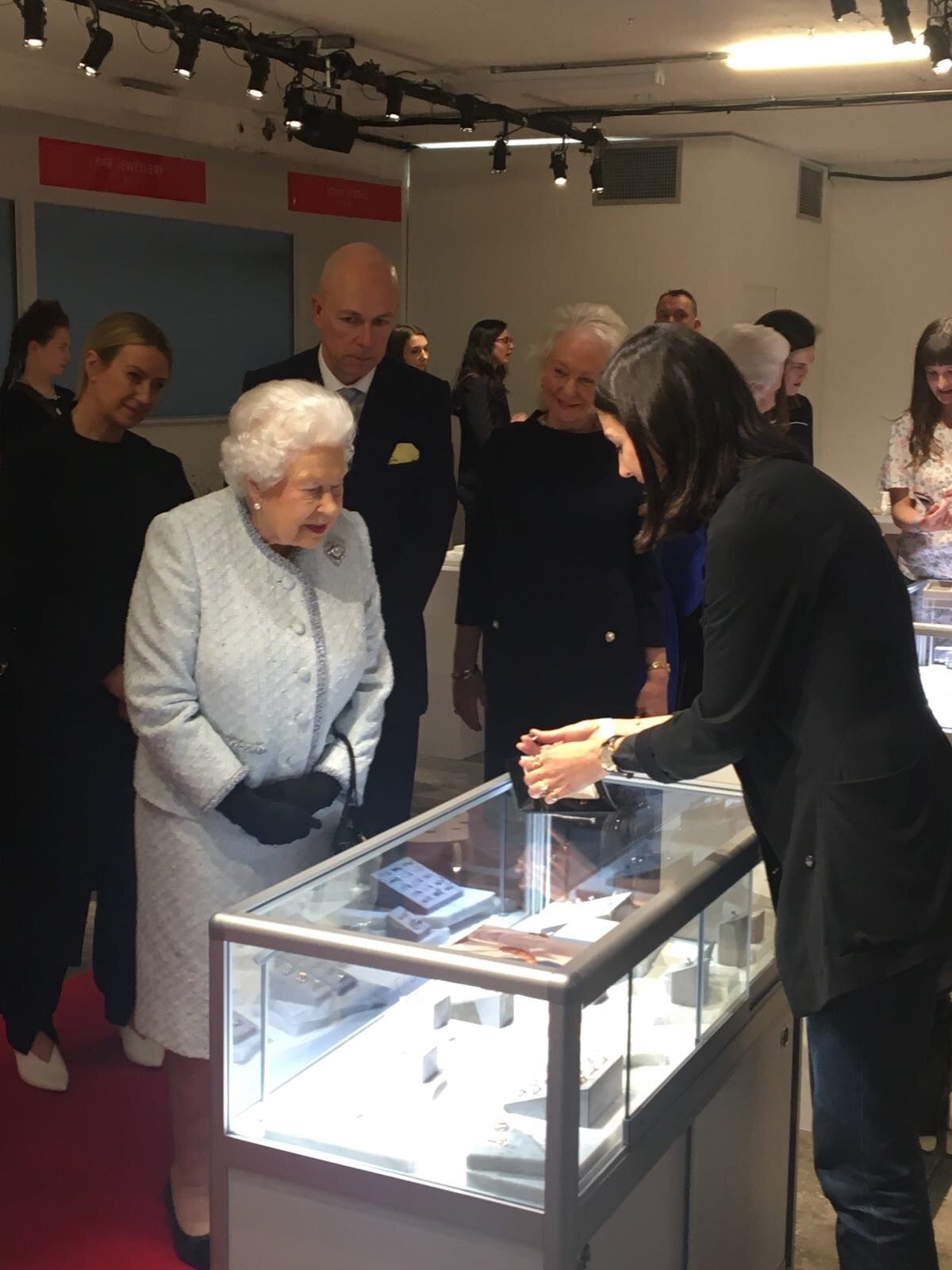 Meeting HM The Queen