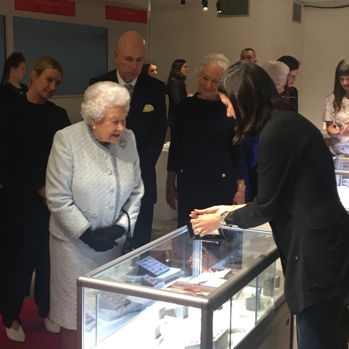 Meeting HM The Queen - Rachel Boston Jewellery