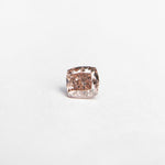 0.13ct 2.79x2.72x1.87mm GIA Fancy Orangy Pink Cushion Brilliant 🇦🇺 24100-01