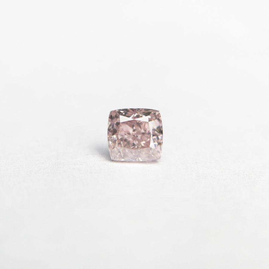 The 0.20ct 3.16x3.06x2.13mm GIA SI2 Fancy Pink Cushion Brilliant 🇦🇺 24099-01 by East London jeweller Rachel Boston | Discover our collections of unique and timeless engagement rings, wedding rings, and modern fine jewellery. - Rachel Boston Jewellery