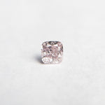 0.26ct 3.42x3.37x2.43mm GIA SI1 Fancy Purplish Pink Cushion Brilliant 🇦🇺 24102-01