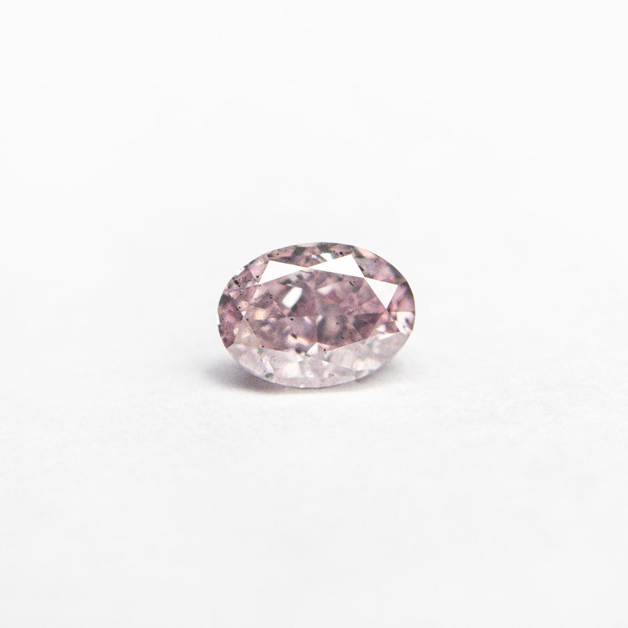 The 0.40ct 4.98x3.64x2.68mm GIA I1 Fancy Intense Purple-Pink Oval Brilliant 🇦🇺 24120-01 by East London jeweller Rachel Boston | Discover our collections of unique and timeless engagement rings, wedding rings, and modern fine jewellery. - Rachel Boston Jewellery