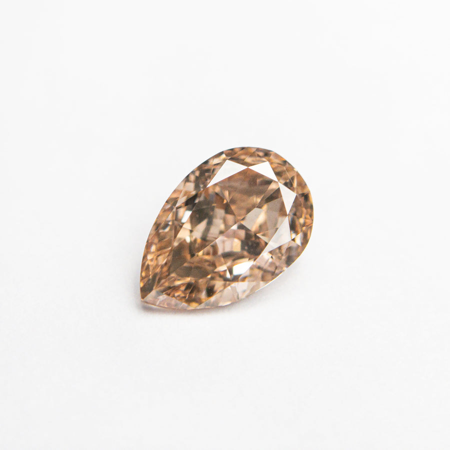 0.68ct 7.06x4.68x2.76mm VS2 Fancy Brownish Pink Pear Brilliant 🇦🇺 24112-01 - Rachel Boston Jewellery