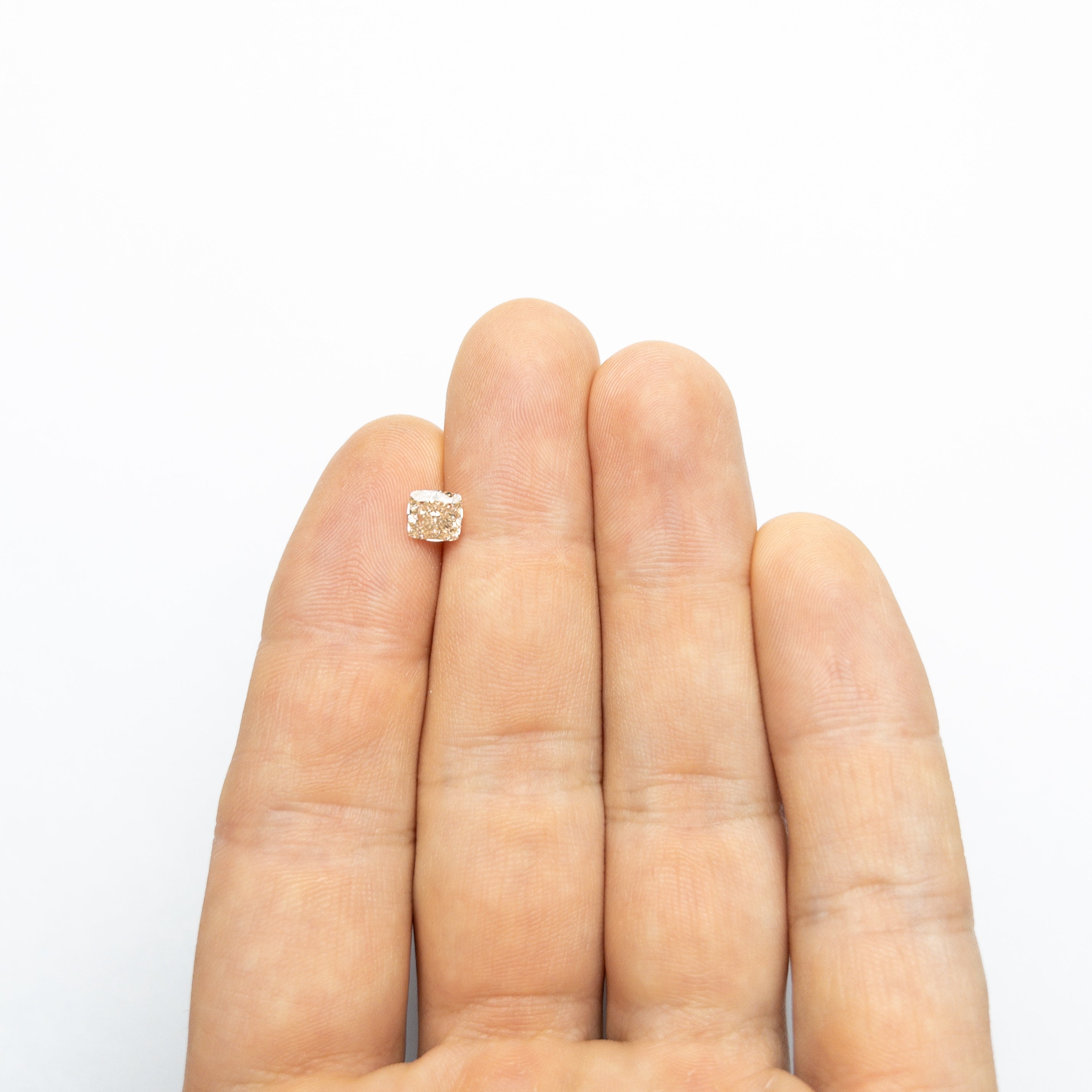 The 1.03ct 5.84x5.36x3.52mm GIA SI1 O-P Cushion Brilliant 🇦🇺 24114-01 by East London jeweller Rachel Boston | Discover our collections of unique and timeless engagement rings, wedding rings, and modern fine jewellery.