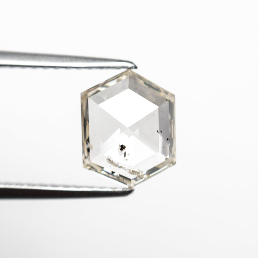 The 1.52ct 8.82x6.99x2.64mm Hexagon Rosecut 18117-01 by East London jeweller Rachel Boston | Discover our collections of unique and timeless engagement rings, wedding rings, and modern fine jewellery. - Rachel Boston Jewellery