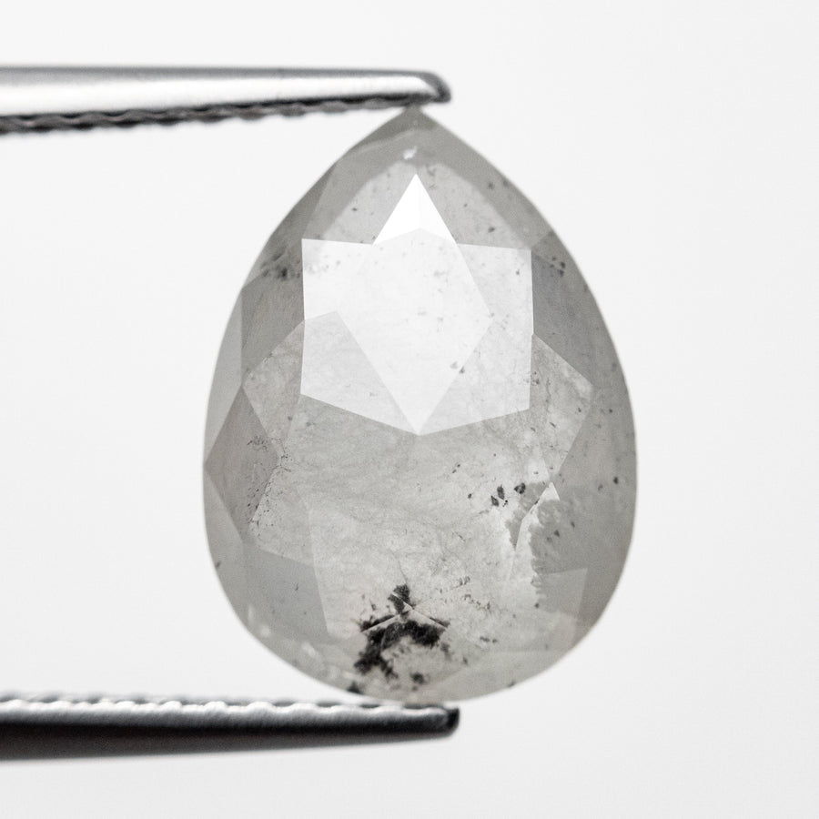 The 3.88ct 12.08x8.74x4.22mm Pear Double Cut 18386-20 by East London jeweller Rachel Boston | Discover our collections of unique and timeless engagement rings, wedding rings, and modern fine jewellery. - Rachel Boston Jewellery