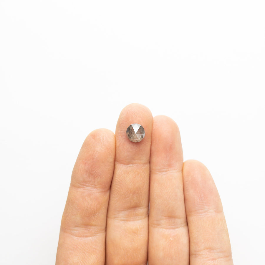 The 2.03ct 8.45x8.25x3.65mm Round Rosecut 18434-19 by East London jeweller Rachel Boston | Discover our collections of unique and timeless engagement rings, wedding rings, and modern fine jewellery. - Rachel Boston Jewellery