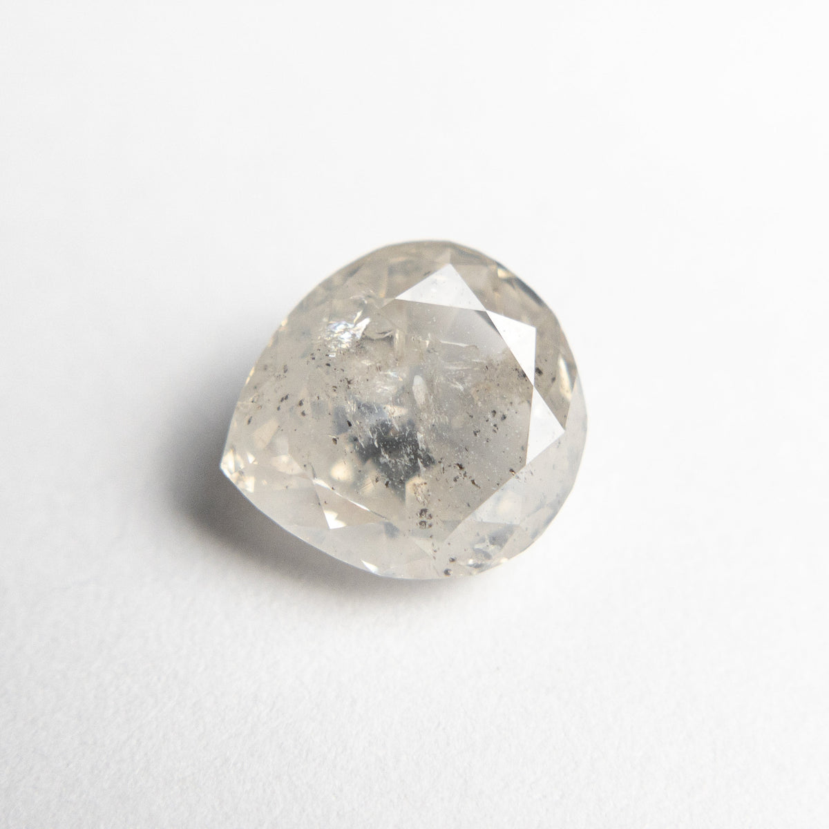 The 2.16ct 8.35x7.77x4.30mm Pear Double Cut 18455-03 by East London jeweller Rachel Boston | Discover our collections of unique and timeless engagement rings, wedding rings, and modern fine jewellery.