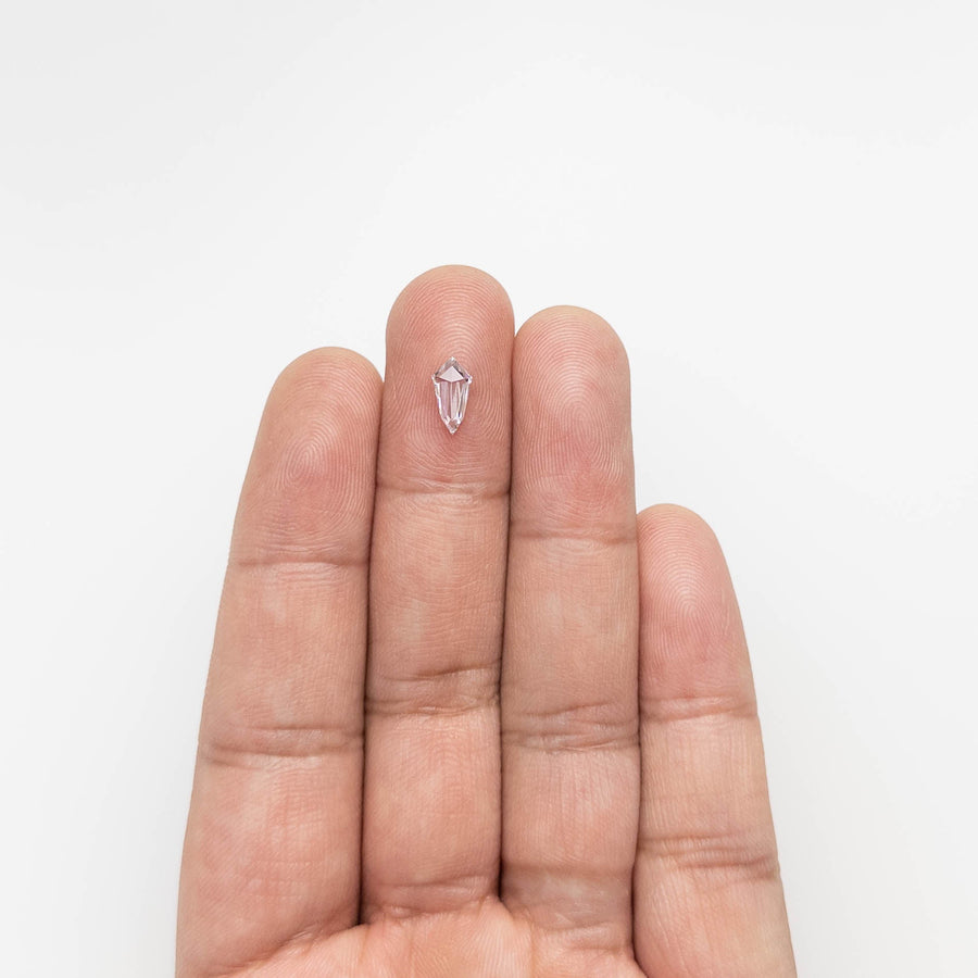 The 0.50ct 9.04x4.51x1.70mm Kite Rosecut 🇿🇦 18496-08 by East London jeweller Rachel Boston | Discover our collections of unique and timeless engagement rings, wedding rings, and modern fine jewellery. - Rachel Boston Jewellery