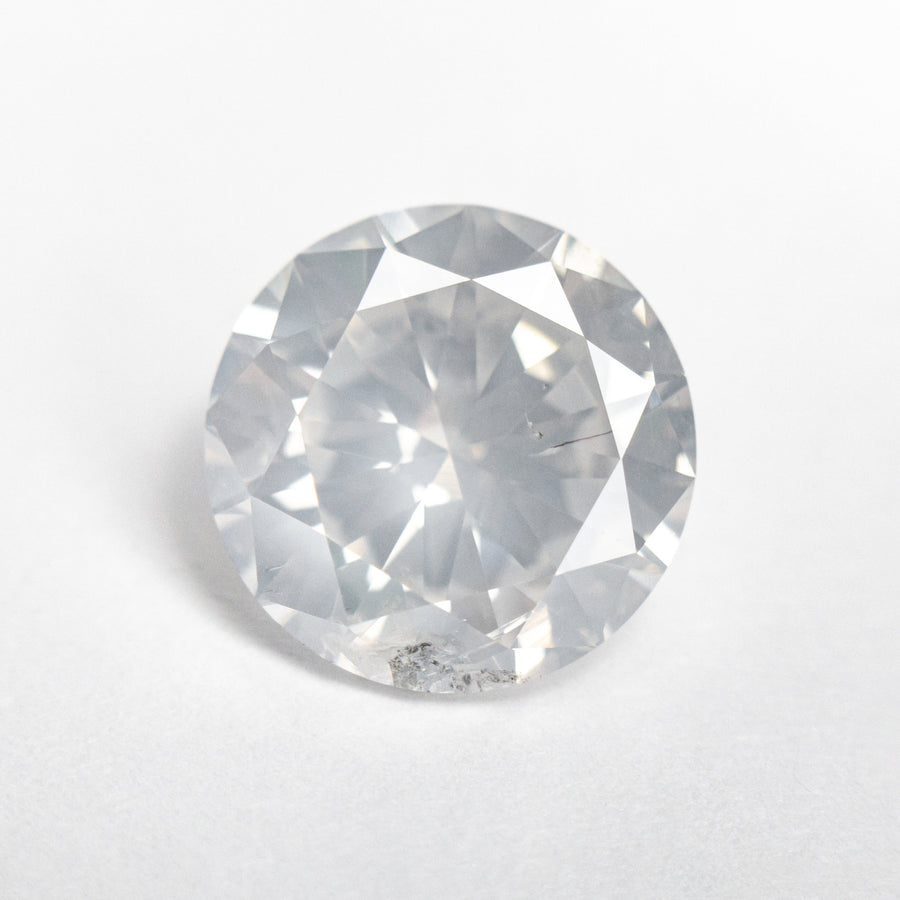 The 3.84ct 10.16x10.12x5.81mm Fancy White Round Brilliant 18722-01 by East London jeweller Rachel Boston | Discover our collections of unique and timeless engagement rings, wedding rings, and modern fine jewellery. - Rachel Boston Jewellery