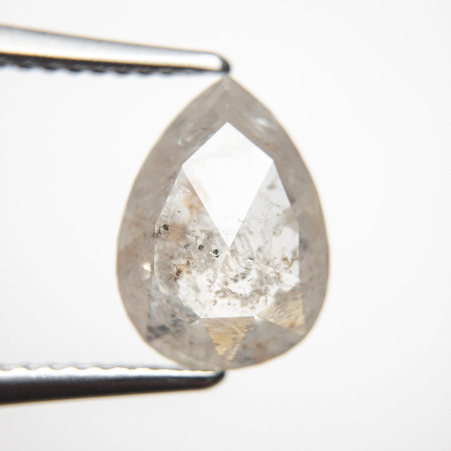The 2.90ct 11.49x8.50x3.65mm Pear Rosecut 18790-03 by East London jeweller Rachel Boston | Discover our collections of unique and timeless engagement rings, wedding rings, and modern fine jewellery. - Rachel Boston Jewellery