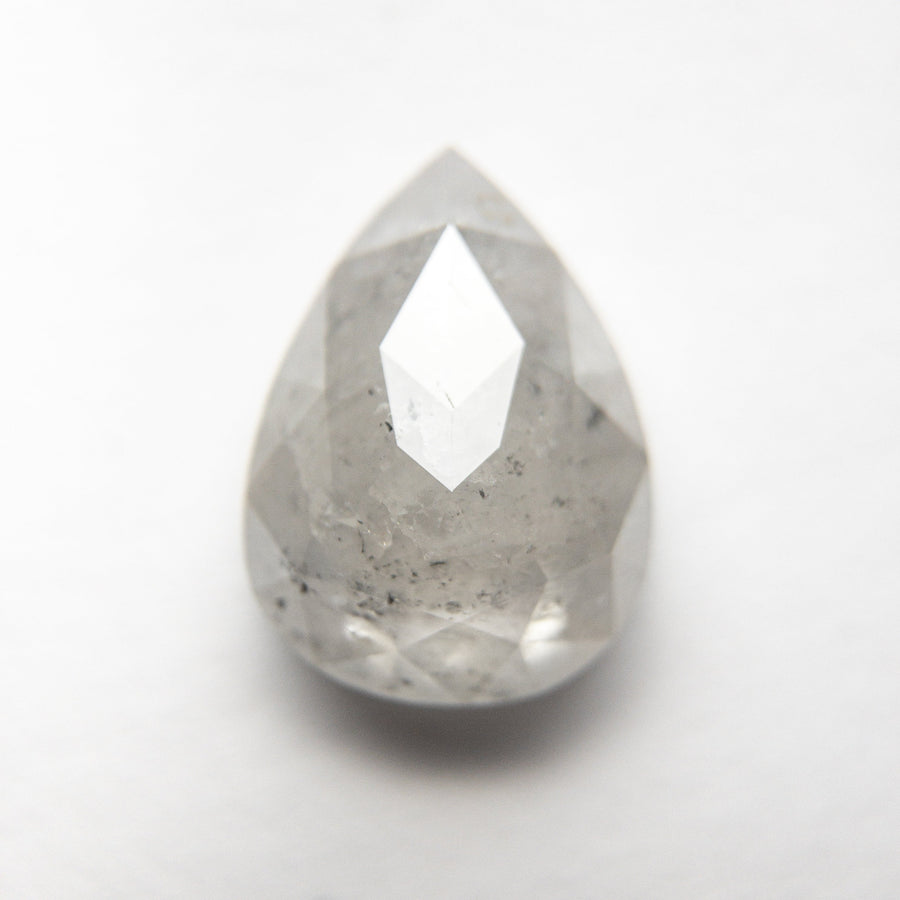 The 3.19ct 10.84x8.12x4.39mm Pear Double Cut 18790-05 by East London jeweller Rachel Boston | Discover our collections of unique and timeless engagement rings, wedding rings, and modern fine jewellery. - Rachel Boston Jewellery