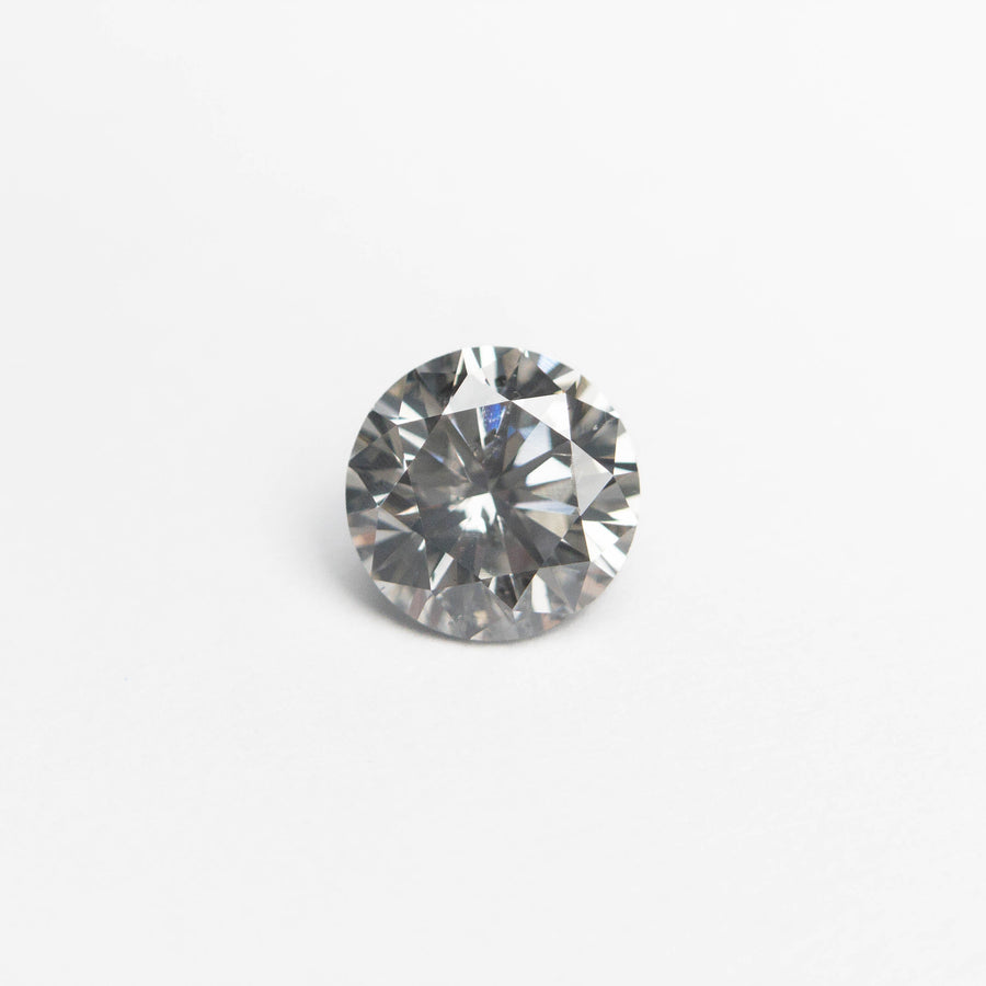 The 0.48ct 4.92-4.95x3.08mm Fancy Grey Round Brilliant Cut 18968-13 by East London jeweller Rachel Boston | Discover our collections of unique and timeless engagement rings, wedding rings, and modern fine jewellery. - Rachel Boston Jewellery