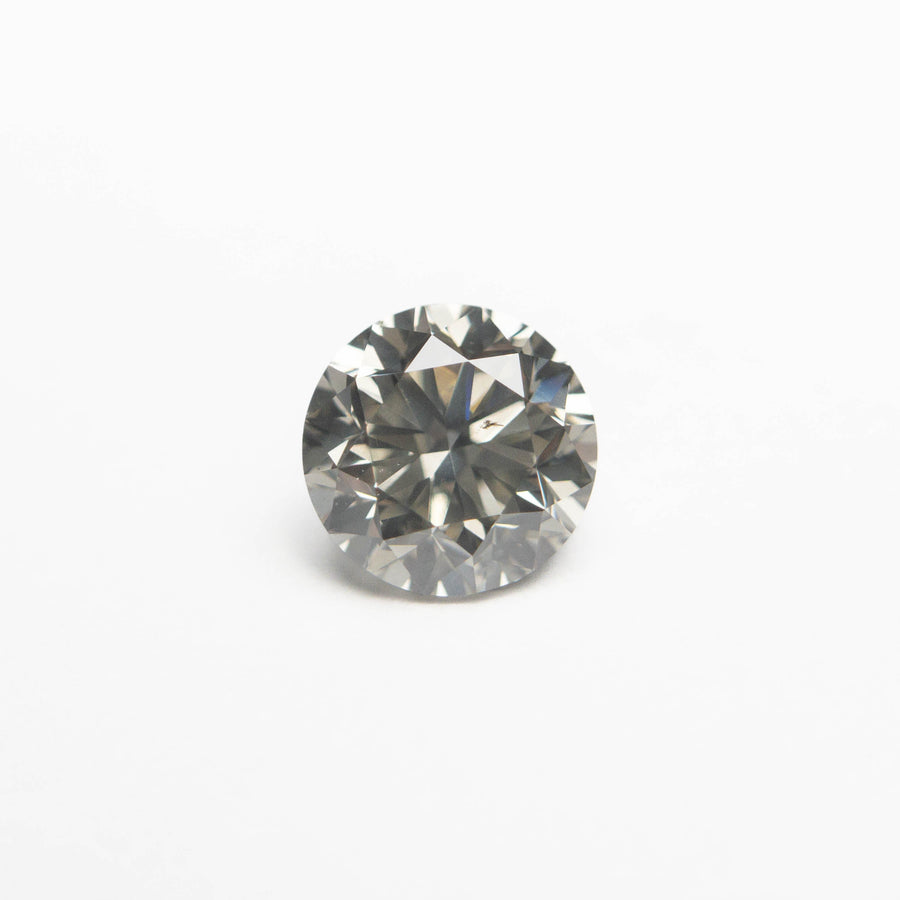 The 0.73ct 5.40x5.43x3.67mm Fancy Grey Round Brilliant 18968-19 by East London jeweller Rachel Boston | Discover our collections of unique and timeless engagement rings, wedding rings, and modern fine jewellery. - Rachel Boston Jewellery